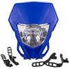 LOTFI Faro del motociclo LED Faro Head Light adatto for YAMAHA WR250F 2015-2019 WR450F WR 250F 450F WRF MX Enduro Dirt Pit Bike H4 Lampada (Size : H4 blue)