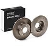 RIDEX 82B1033 2x Disco freno Anteriore senza viti/bulloni Compatibilità con FIAT Panda Hatchback 141