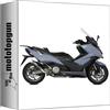 MOTOTOPGUN mivv scarico racing nocat gp-pro inox nero compatibile con kymco ak 550 2017 2018 2019 2020 mototopgun