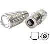 CARALL LS8321 Lampada Led BAU15S PY21W 21 Smd 5730 Arancione Piedi Sfalsati Luci Frecce Auto 12V Con Lente Ingrandimento - 2 Pezzi