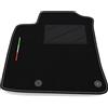 Somer Car Tappetino Auto SOLO LATO GUIDA 1pz compatibile con Hyundai Ioniq - Plug-in Hybrid 2016-2022 | 1 tappeto su misura in moquette, bandiera Italia