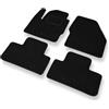 Mossa Tappetini auto in feltro compatibili con Land Rover Freelander II (2006-2014) - tappeti auto - nero 1