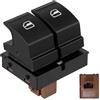 NaNMiBHd Alzacristallo Pulsante Controllo Interruttore Alzacristallo Elettrico Per Auto Per Skoda Per Octavia Per Fabia Per Yeti Per Roomster 2009 2010 2011 2012 2013-2015 Pulsante interruttore finestra