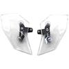 WEIFANAA Alette per Moto Per Moto Per Guzzi V85TT 2019 2020-2025 Protezione Trazione Anteriore Per Motocicletta Carenatura Abitacolo Winglet Aerodinamico(Clear)