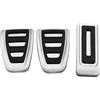 Dnhqknog Copertura Per Pedali Per Vw Per Multivan T5 T6 Per Caravelle T6 Parti Pedali Freno Gas 1 Set Kit Tappetini Pedale AT MT In Acciaio Inox(MT 3Pcs)