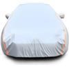 Generico Telo Copriauto per AlfaRomeo Junior 2024-2025,Telo per Auto,Copertura Auto Complete, Impermeabile Traspirante, Anti-UV, Anti Acqua Polvere Neve Sole Freddo,Telo copriauto invernale