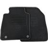 Motohobby Tappetini adatti per Citroen C4 Cactus nero, 2 pezzi | Ecolux - Tappetini per auto su misura, antiscivolo, protezione dallo sporco, per tutti i giorni