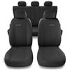Mossa Coprisedili compatibili con Ford Ecosport I, II (2004-2022) - fodere sedili auto - set coprisedili auto universali - UNE-4