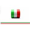 Generico Striscia Adesiva Tricolore Italiana per Auto, 150 cm x 15 cm, Verde Bianco Rosso Fascia Adesiva Bandiera Tricolore Banda Adesiva Italia