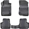 fussmattenprofi.com Fussmattenprofi Tappetini Auto Gomma per Citroen C3 2010-2017 - Su Misura, Antiscivolo, Inodore - Tappetino Auto Set Completo per Interni Auto
