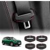 KUNGKIC Per Mini Cooper U25 Countryman 2024 2025 Auto Cinture di Sicurezza Anteriori e Posteriori, Coprischienali, Protezioni Antigraffio per Interni, Accessori (in Pelle)