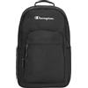 Champion Council Laptop Backpack with Padded Adjustable Straps, Water Bottle Pocket for Work, Travel, Commute Zaino, Nero/Bianco, Medium Unisex-Adulto