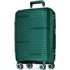 POSH Valigia XL 75×50×30 cm - Valigia rigida da 95 L in polipropilene - Trolley leggero da 4,0 kg con serratura TSA e doppie ruote silenziose a 360° - Robusta grande bagagli da stiva con ruote