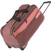 travelite borsa da viaggio trolley a 2 ruote in materiale riciclato, serie bagagli VIIA: borsa da viaggio morbida con ruote, 65 cm, 61 litri