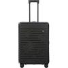 Bric's Trolley Rigido Espandibile Collezione Ulisse B|Y, Valigia con 4 ruote, Resistente e Ultraleggera, Collegamento USB, Lucchetto TSA integrato, Dimensioni 49x71x28/32, Black