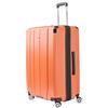ALPINI Horizon 3.0, Valigia rigida di garanzia 2 anni, 100% ABS triplo strato, chiusura ultra protegee, Arancione (Paprika), L Soute, 76 x 52 x 32 cm,109/126 L, 5kg, Valigia