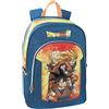 Franco Cosimo Panini DRAGON BALL - Zaino Con Trolley Staccabile e Regolabile in Altezza, con Manico e Spallacci a Scomparsa, Ampio Vano e Tasca Frontale a Zip - Bambina e Bambino Zaino Scuola 32x52hx23 cm