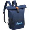 DELSEY PARIS Jeep JS016D - Zaino morbido, 40 cm x 36 cm x 15 cm, 22 l, XS, blu navy, XS, Casual