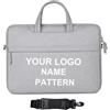 ZYWEHC Borsa A Tracolla per Laptop con Logo Personalizzato e Tracolla, Custodia Protettiva per Computer Da 13,3/14/15,6 Pollici, Borse Personalizzate, Valigetta per Uomo e Donna Style2,36 * 3 * 25.5cm