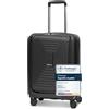 REDOLZ Bagaglio a mano con scomparto laptop | Valigia ultra leggera 40 x 23 x 55 cm con apertura frontale | espandibile da 45 a 55 litri | solo 3,2 kg (Essentials 14)