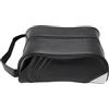 NOENNULL Borsa porta scarpe in pelle PU borse da viaggio per scarpe da viaggio per bagagli impermeabile borsa da viaggio multifunzionale portatile per scarpe con manico per viaggi (nero)