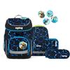 ergobag cubo set zaino scolastico ergonomico classico 5 pezzi prima elementare