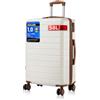 Shavont Bagaglio da Stiva Media, Valigia da Viaggio Trolley Rigida Ryanair Cabina con 4 Spinner Ruote con Lucchetto in ABS+PC