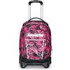 Invicta Trolley Scuola Plug Fantasy, Viola, Multi Uso, Zaino Doppio Scomparto Con Carrello Sganciabile, Tasca PC, Tasca Borraccia e Tasca Con Organizer, Trolley Medie Superiori Viaggio, Ragazza