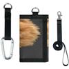 TropicalLife Chow - Portafoglio geometrico per cani, sottile, con tasca piccola, organizer per denaro, borsa leggera e portatile