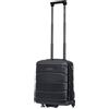 R.Leone Valigia da 1 Fino a Set 4 Trolley Rigido grande, medio, bagaglio a mano 55x40x23 cm Wizz, ITA Airways e bagaglio 45x36x20 cm EasyJet in ABS 8001 (Nero, XS Bagaglio 45x36x20cm 2Ruota)
