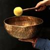 Amilav Collections Tiger Antique Singing Bowl, 12inch Big, Tibetan Healing and Meditation, Therapy