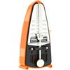 Wittner Metronomo Taktell Piccolo Serie 830 - Custodia in plastica - Senza campana - Arancione - Meccanico a carica - Non sono necessarie batterie - Made in Germany