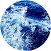 Sconosciuto Slipmat Slip Mat Scratch Pad Feltro per qualsiasi 12 LP DJ Vinyl Giradischi Giradischi Grafica personalizzata - Waves 2
