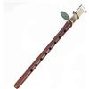 JuiShNen Flauto Duduk, flauto armeno dell'Europa orientale, istruzioni per suonare, flauto regalo, set flauto a doppia canna, per unisex