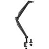 Toboli Asta microfono da tavolo 80cm Braccio snodabile per microfoni da 3/8 e 5/8
