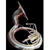 IM SOUSAPHONE IN OTTONE CON FINITURA CROMATA INDIANA IN CROMATO CON BORSA DA TRASPORTO 63,5 cm