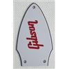 jiahecl Per adattarsi al copripuntale Gibson Flying V logo Style (3 strati bianchi (logo rosso))