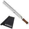 Sonic Energy Meinl Sonic Energy TF-ME, diapason per pianeta, tuning fork mercurio, collo chakra con panno in microfibra keepdrum