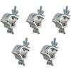 JLTPH Mini Truss Clamp Morsetto da palcoscenico in finitura di lega di alluminio Per DJ, per faretti, testa mobile, supporto per illuminazione （ 18-21MM 10KG ）