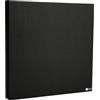Bluetone Acoustics Wall Panel Pro - Pannelli fonoassorbenti professionali per eliminare rumore ed eco - Pannelli acustici per studio, ufficio, soggiorno (50x50x5cm, Nero)