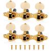 Agatige Tuning Pegs Teste della Macchina per Chitarra, 3L3R Chitarra Classica Tuning Pioli Chiavi Accordatori Meccaniche Set con 8 Viti per Chitarra Macchine Sintonizzatori