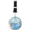 7even Set di sfere a specchio, 20 cm, con motore a batteria