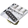 Lyws 3 sella ponte e pickup per Fender Telecaster tele chitarra, Chrome