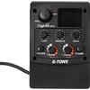 Generic Tone GT-6 Preamplificatore per chitarra acustica con pickup piezo, sintonizzatore LCD, equalizzatore a 3 bande, effetti riverbero/delay/chorus/wide