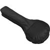 Mikinona Borsa per Mandolino Leggera Oxford Nero, Zaino Imbottito Spesso Antishock, Custodia Portatile per Strumento Musicale, Stile Semplice e Unisex