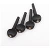 Homefurnishmall 4 piroli per accordatura per violino, in legno di ebano, accessori di ricambio per violini 4/4 3/4 1/2 1/4 1/8 (1/2)