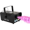 TTISJHK Macchina per nebbia da 500 W con effetto luce LED, Mini Smoke Machine con luce RGB 3 in 1, telecomando e controllo cavo, serbatoio da 0,3 l, tempo di riscaldamento rapido, palcoscenico, feste, DJ
