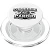 Cornhole Is My Cardio Cornhole Merch Cornhole Player Bean Bag lancio gioco e tavolo design PopSockets PopGrip per MagSafe