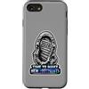 PeeKay Apparel - MoonReturn Custodia per iPhone SE (2020) / 7/8 È ora di fare nuove impronte 2028