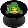 dinosaur pizza funny dino pizza lover ca Divertente fetta di pizza con dinosauro che abbraccia PopSockets PopGrip Adesivo